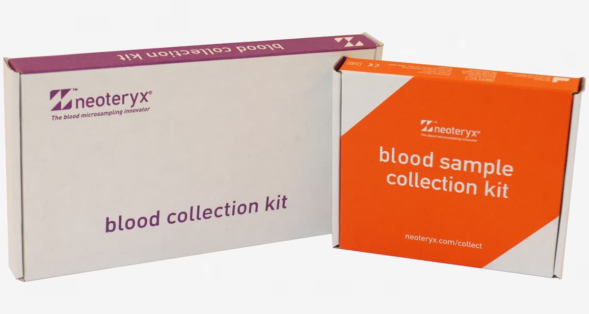 Old and New Blood Collection Kit Side By Side