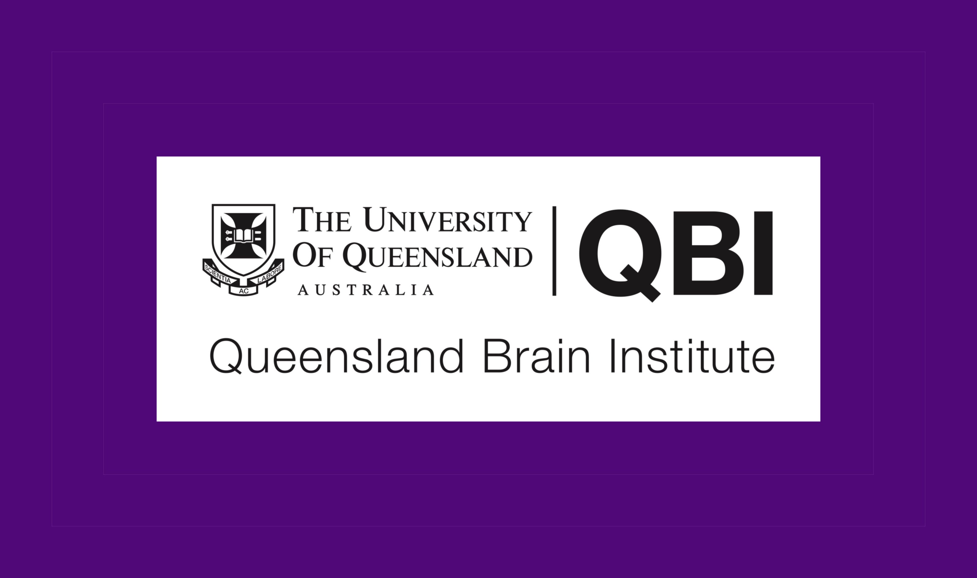 QBI, Queensland Brain Institute logo.