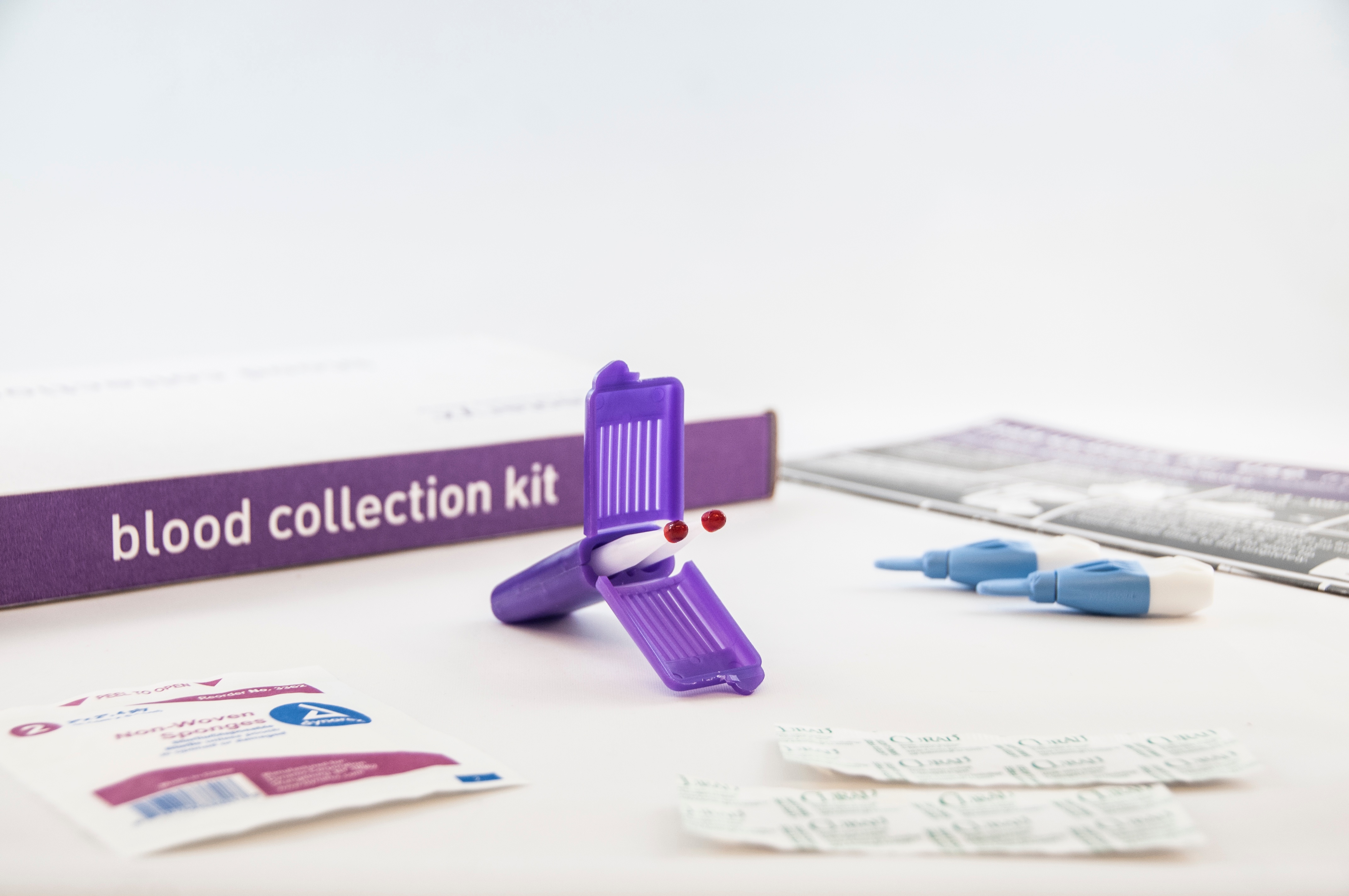 draw blood at home with sample collection kit