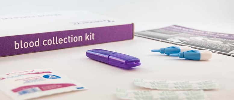 Home blood collection kits. Mitra kits can be customized to suite your needs.  