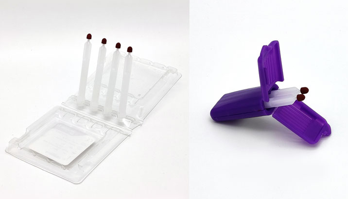 mitra-clamshell-blood-collection-devices
