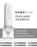 hemapen multi-language quick guide cover